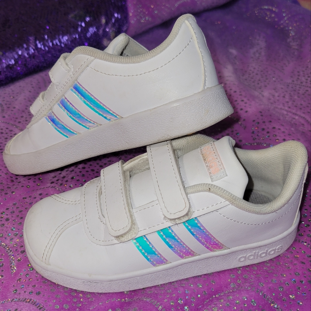 Girls shoes 10C Adidas
